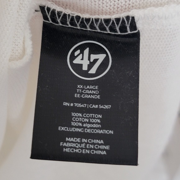 47 Womens San Diego Padres 2X Caribou Long Sleeve Shirt NWT Baseball 100% Cotton - Picture 12 of 15